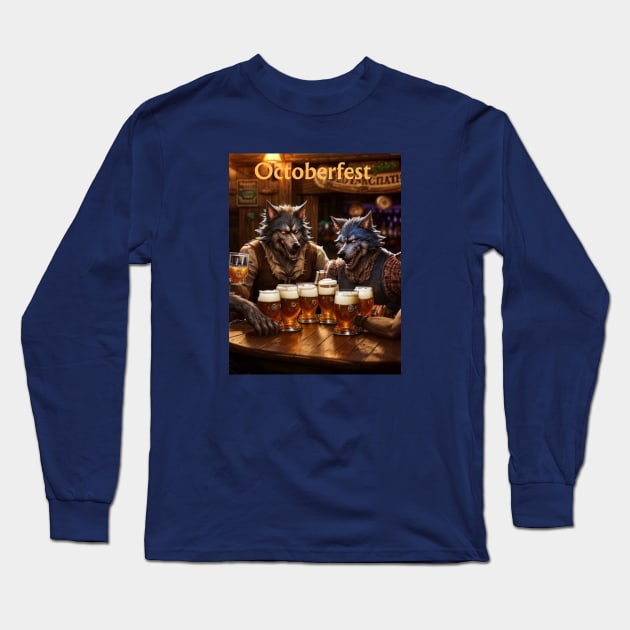 Octoberfest Long Sleeve T-Shirt by Out of the Darkness Productions